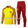 FC Barcelone Ensemble Sweat d'entrainement 2017/2018 Jaune Orange